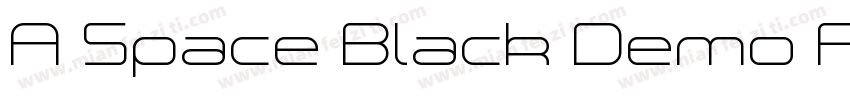 A Space Black Demo Regular字体转换